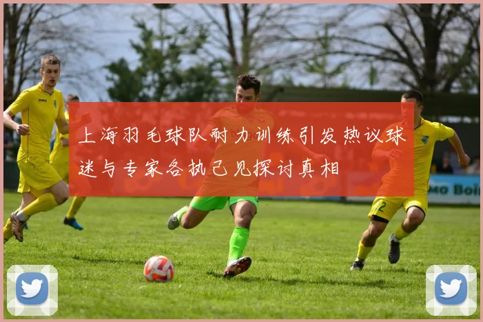 上海羽毛球队耐力训练引发热议球迷与专家各执己见探讨真相