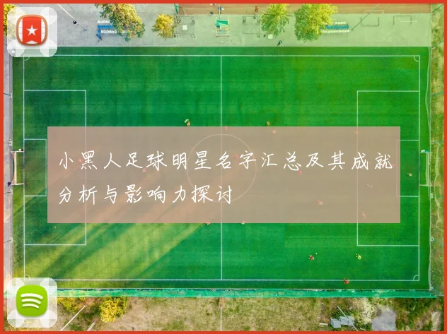小黑人足球明星名字汇总及其成就分析与影响力探讨